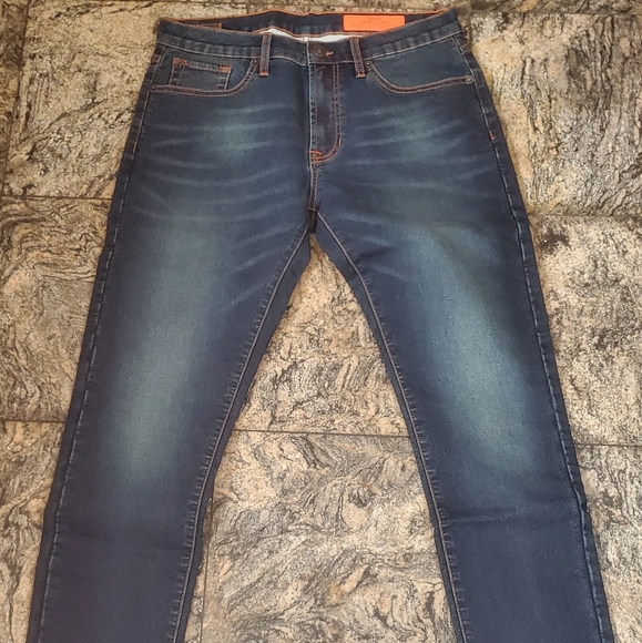 Genes Shop Bowery Slim Fit Blue Denim 